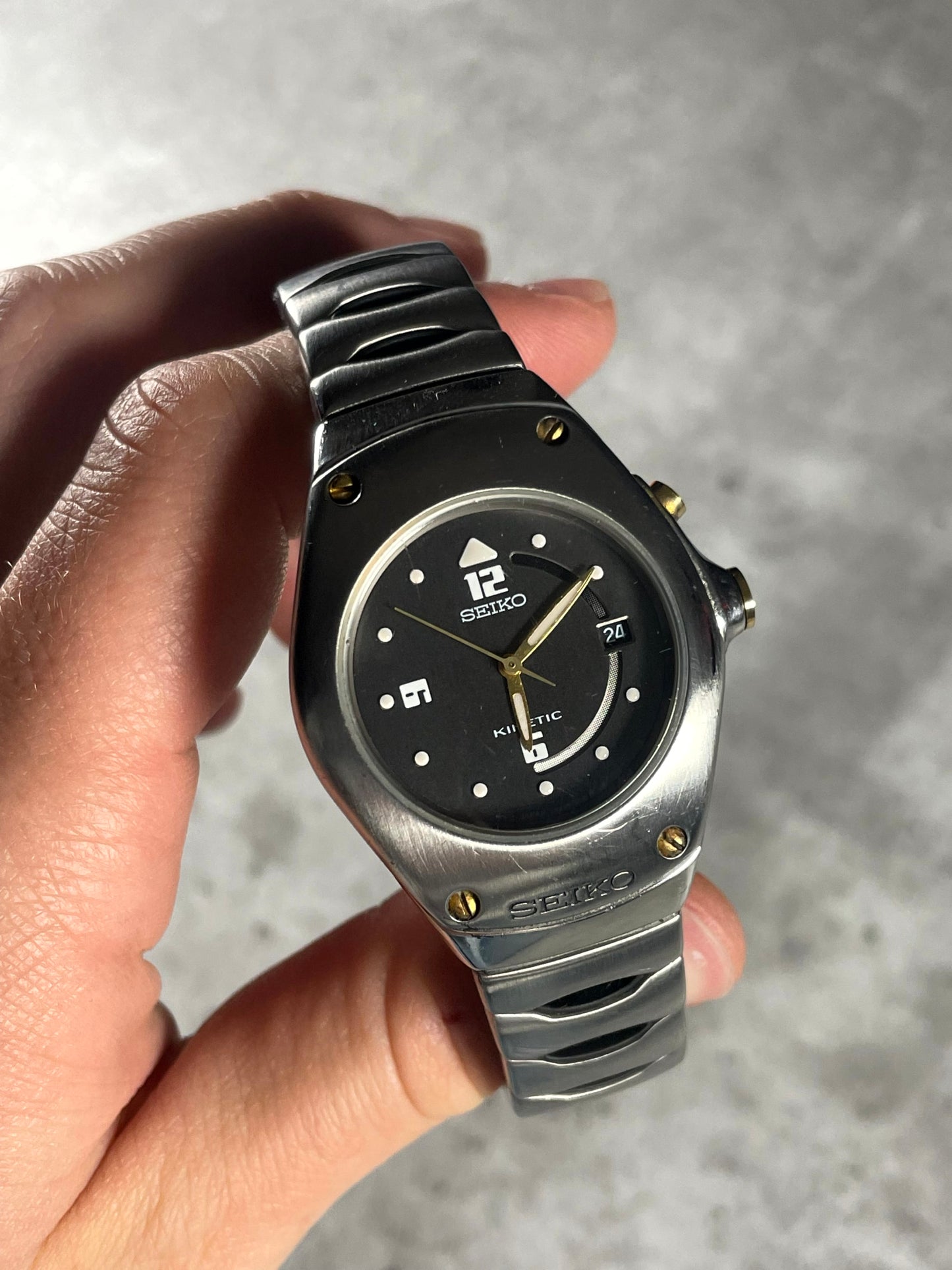 Seiko Kinetic 3M22-0D39 40mm