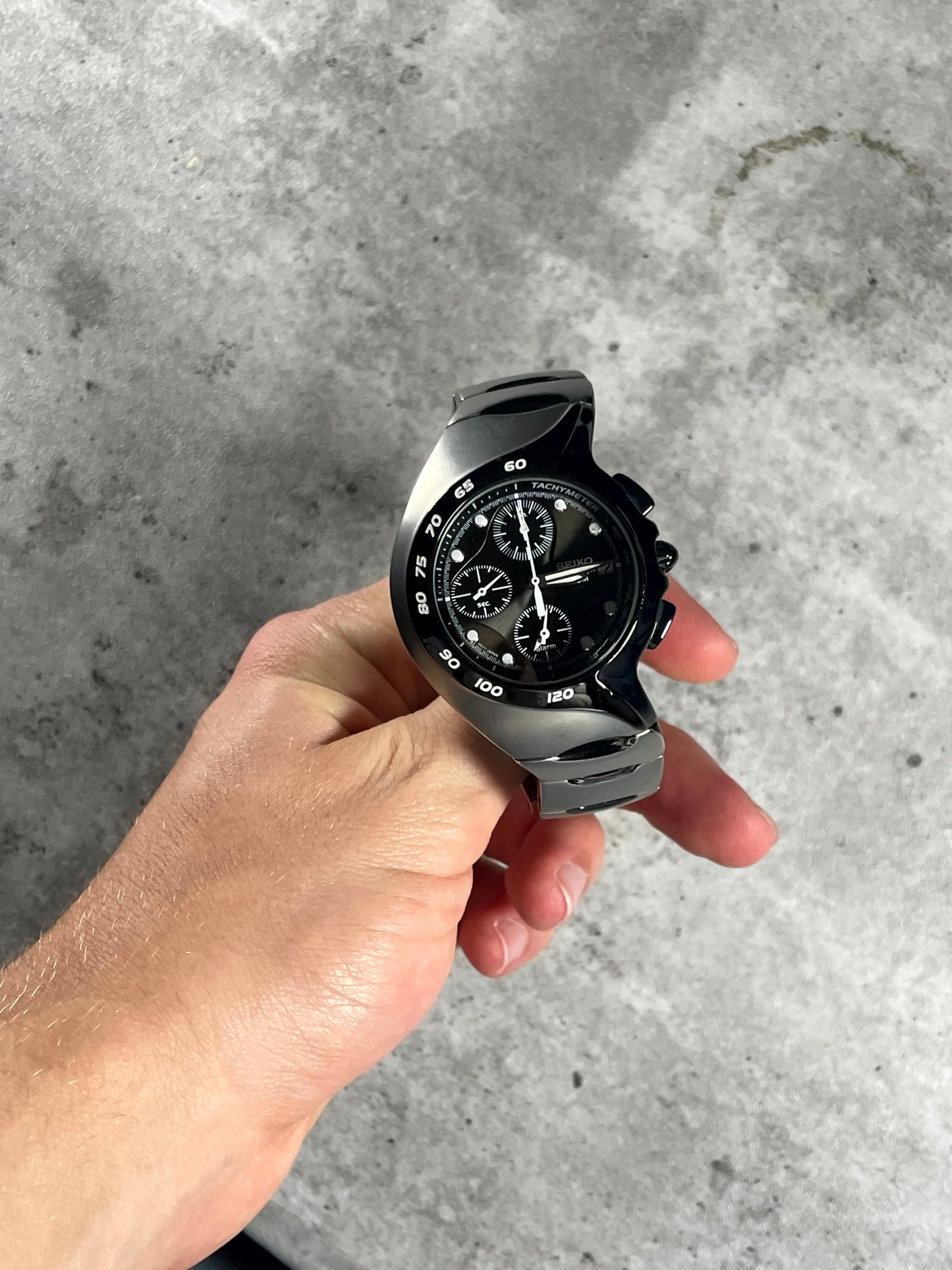 Seiko Sportura SNA061P assymetrical