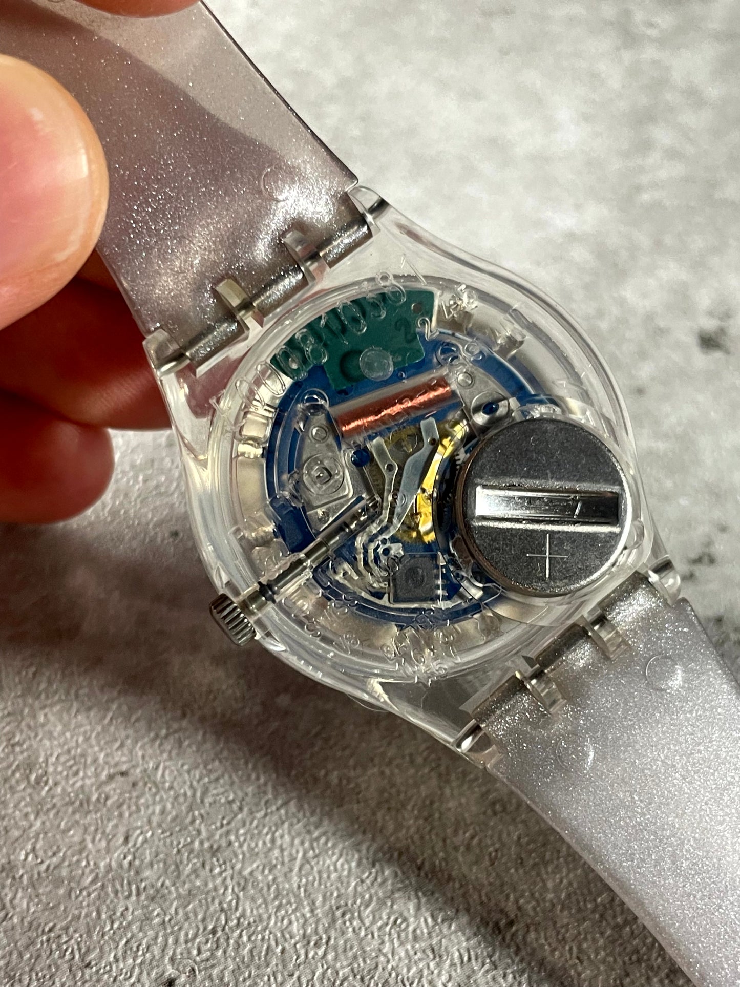 Swatch jellyfish E000810381