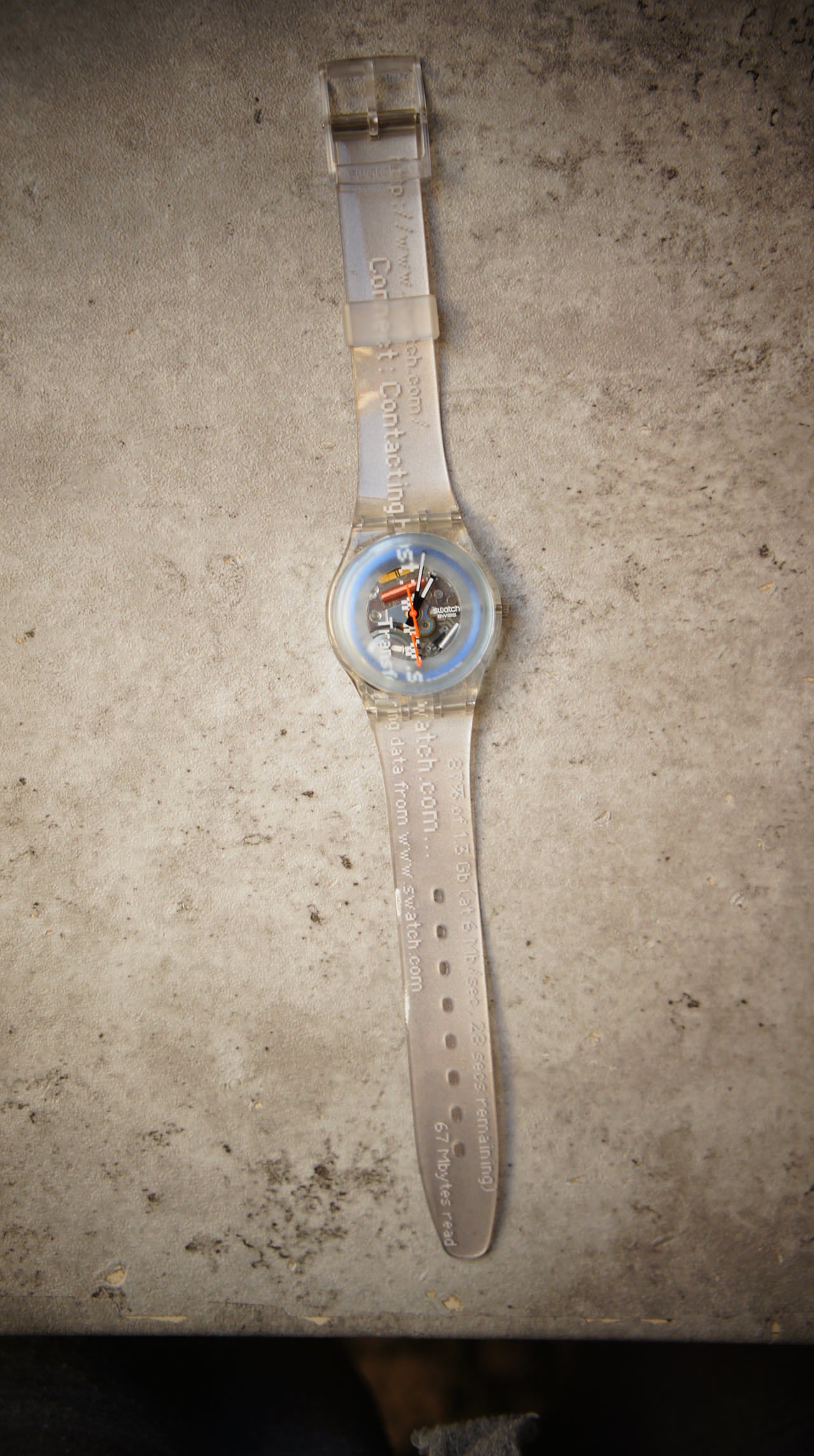 Swatch Jellyfish 19617/2000 – 1990s Transparent Watch