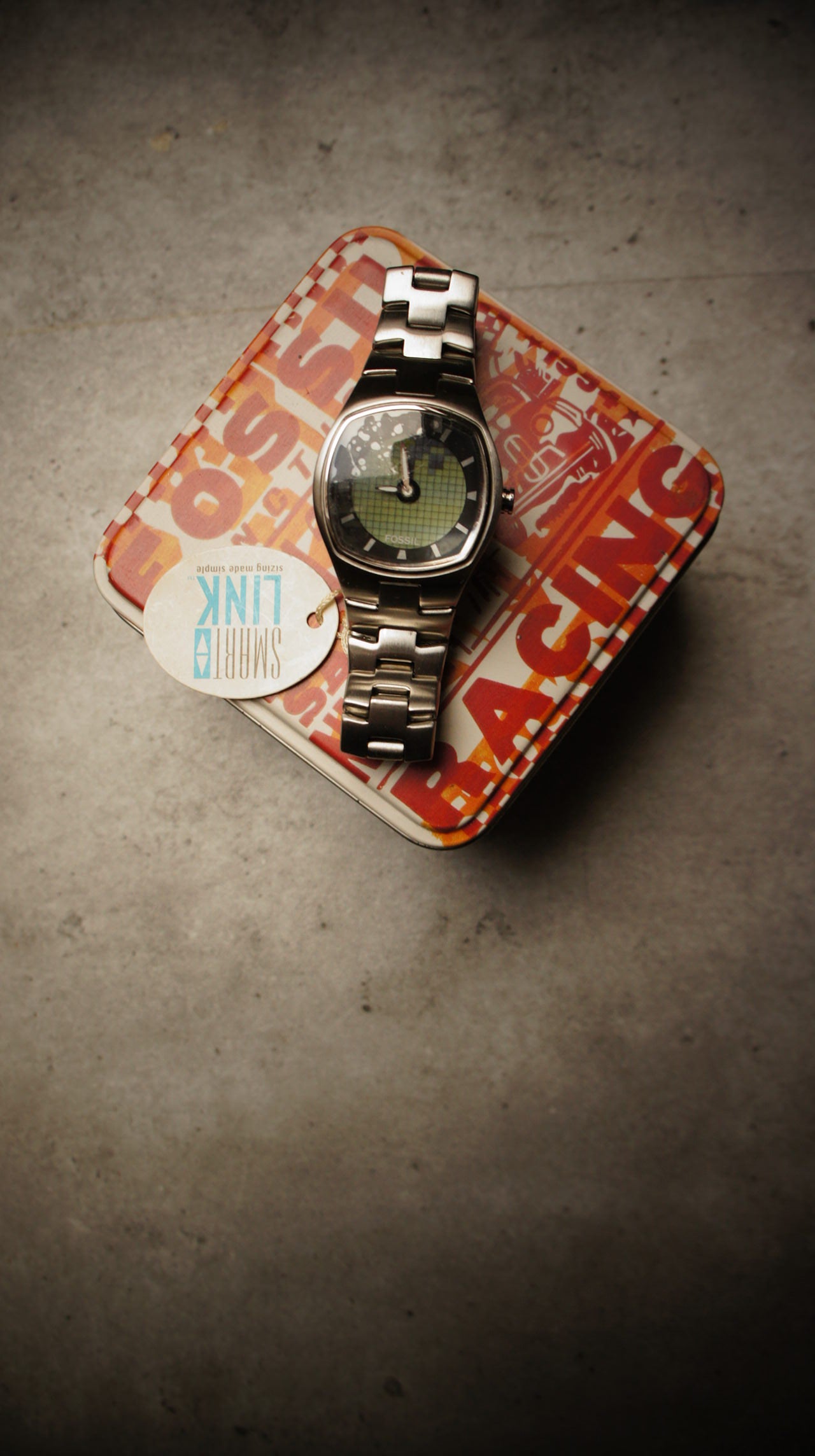 Fossil Big Tic JR-8374 30mm – 1990s Digital Watch