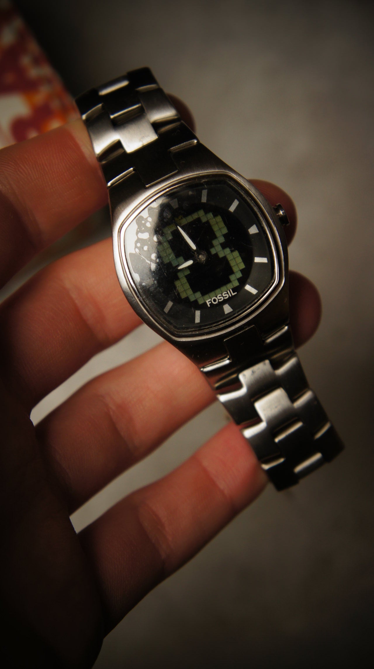 Fossil Big Tic JR-8374 30mm – 1990s Digital Watch