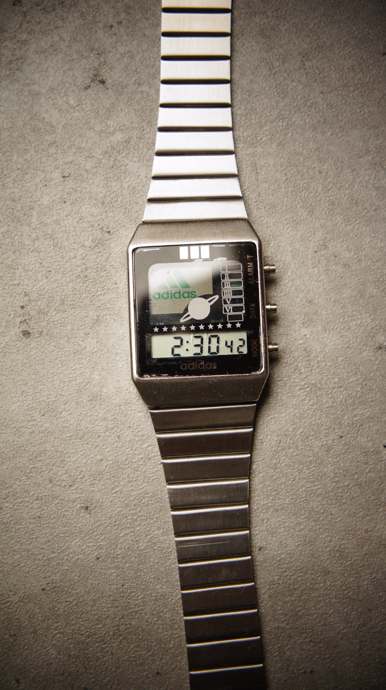 Adidas Planet Digital Watch – Y2K Era