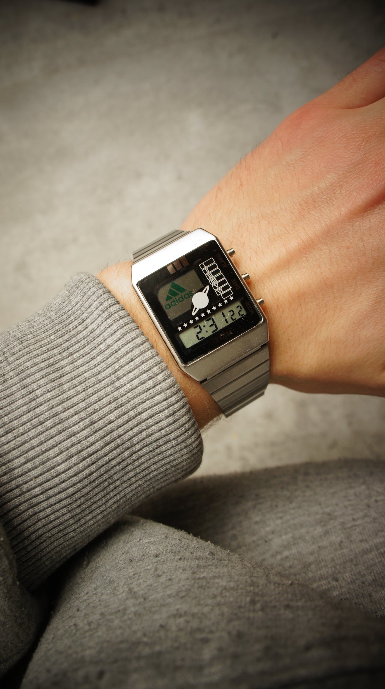 Adidas Planet Digital Watch – Y2K Era
