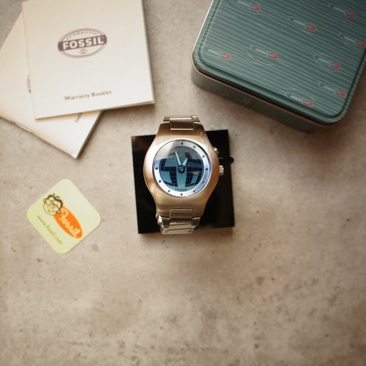 Fossil Big Tic JR 8078 – Authentic 90s Digital Watch – vync.store
