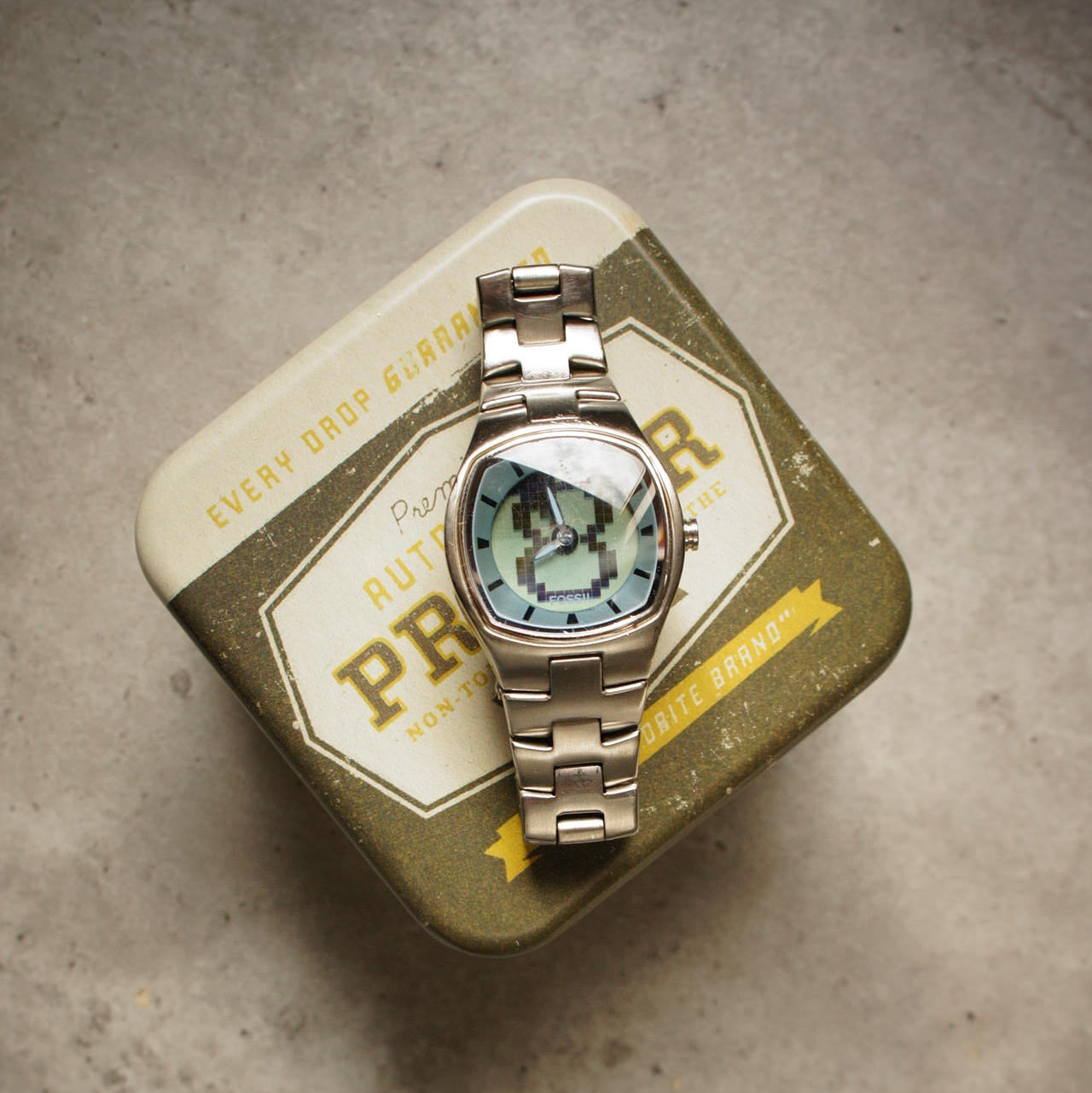 Fossil Big Tic JR-8313 – 1990s Digital Watch