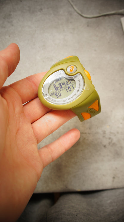 Asics QA4349006 – Y2K Asymmetric Digital Watch (New Old Stock)