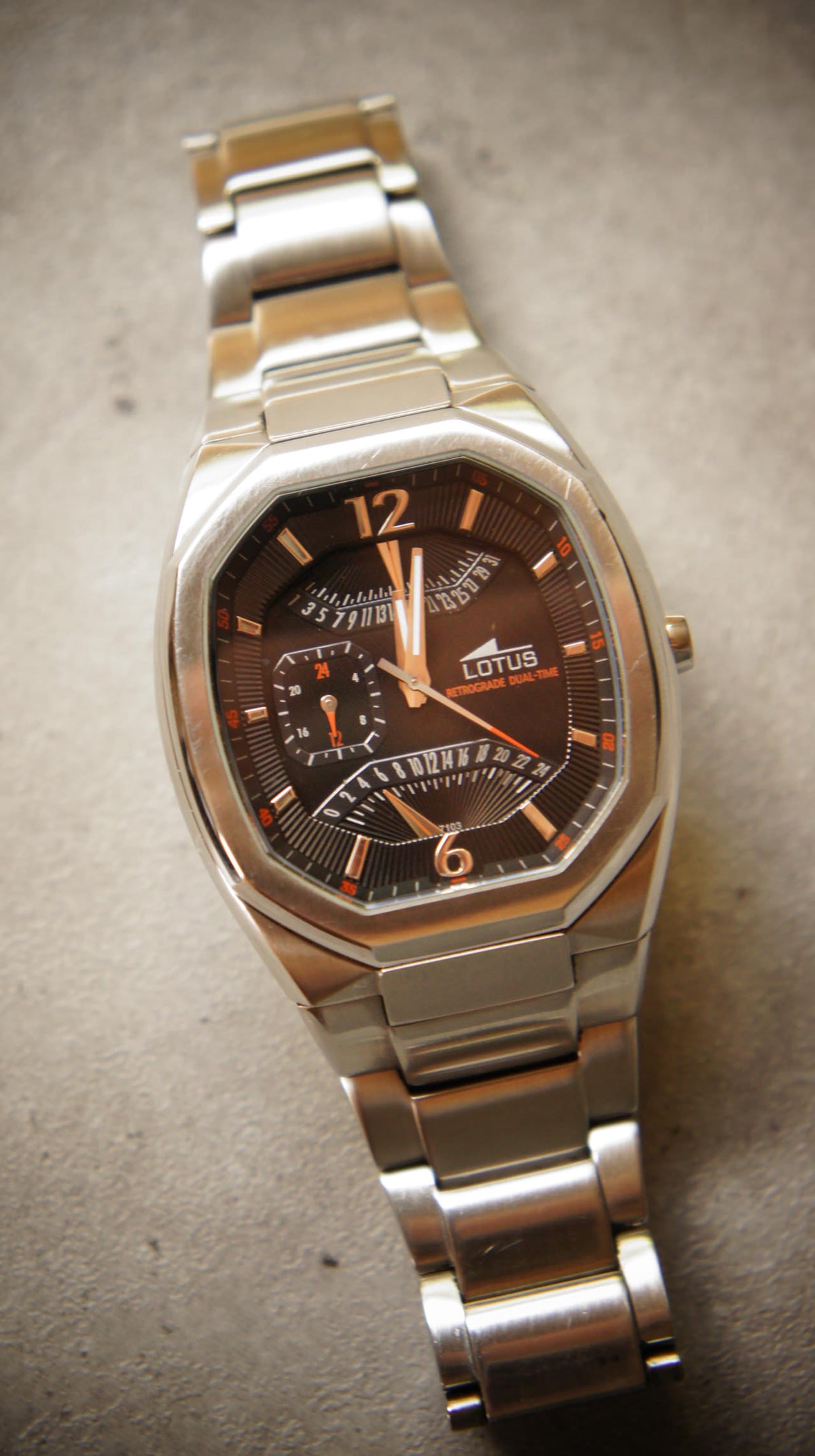 Lotus GMT 9971 – vintage racing watch, photo 2 of 12