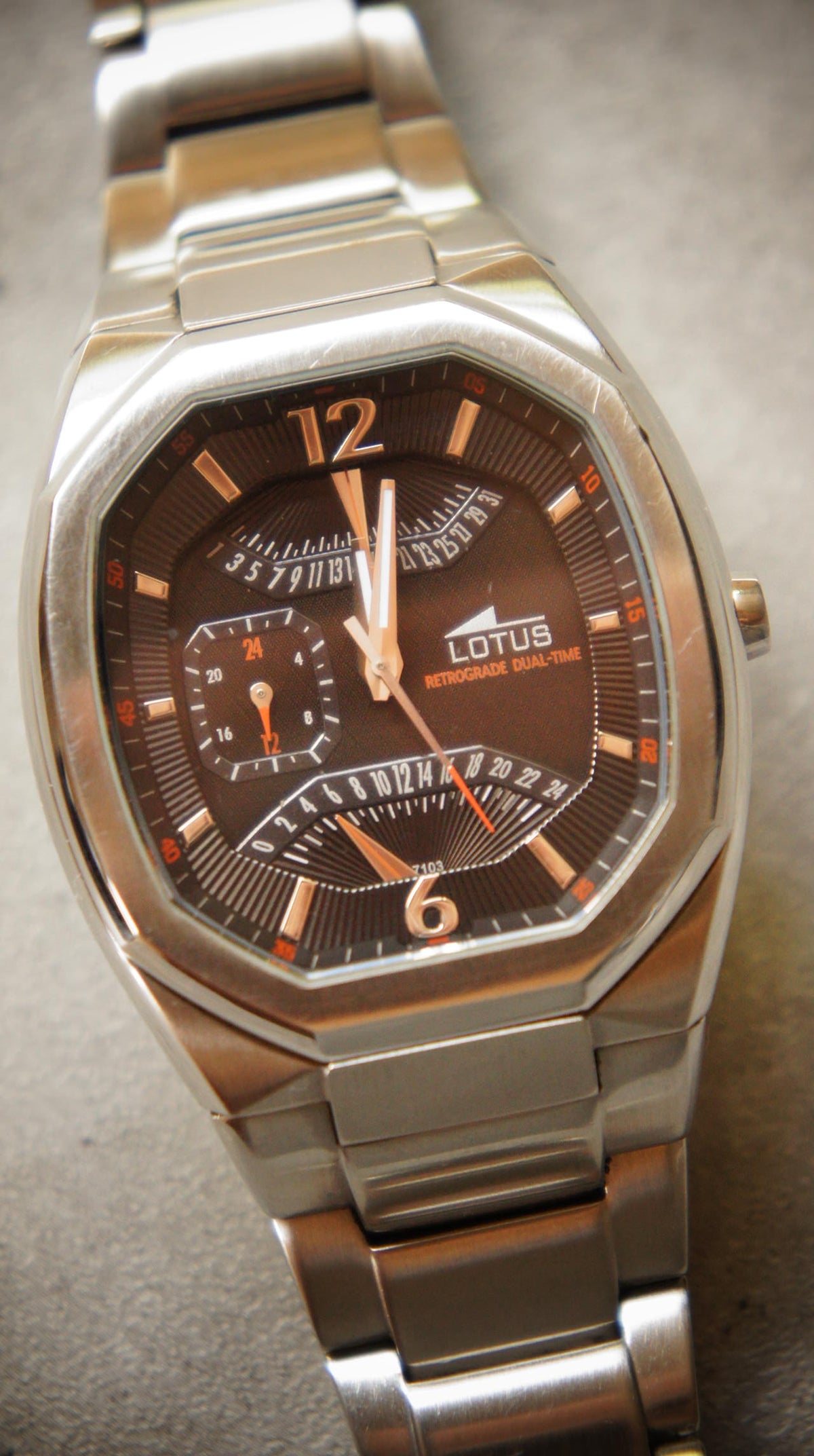 Lotus GMT 9971 – vintage racing watch, photo 3 of 12