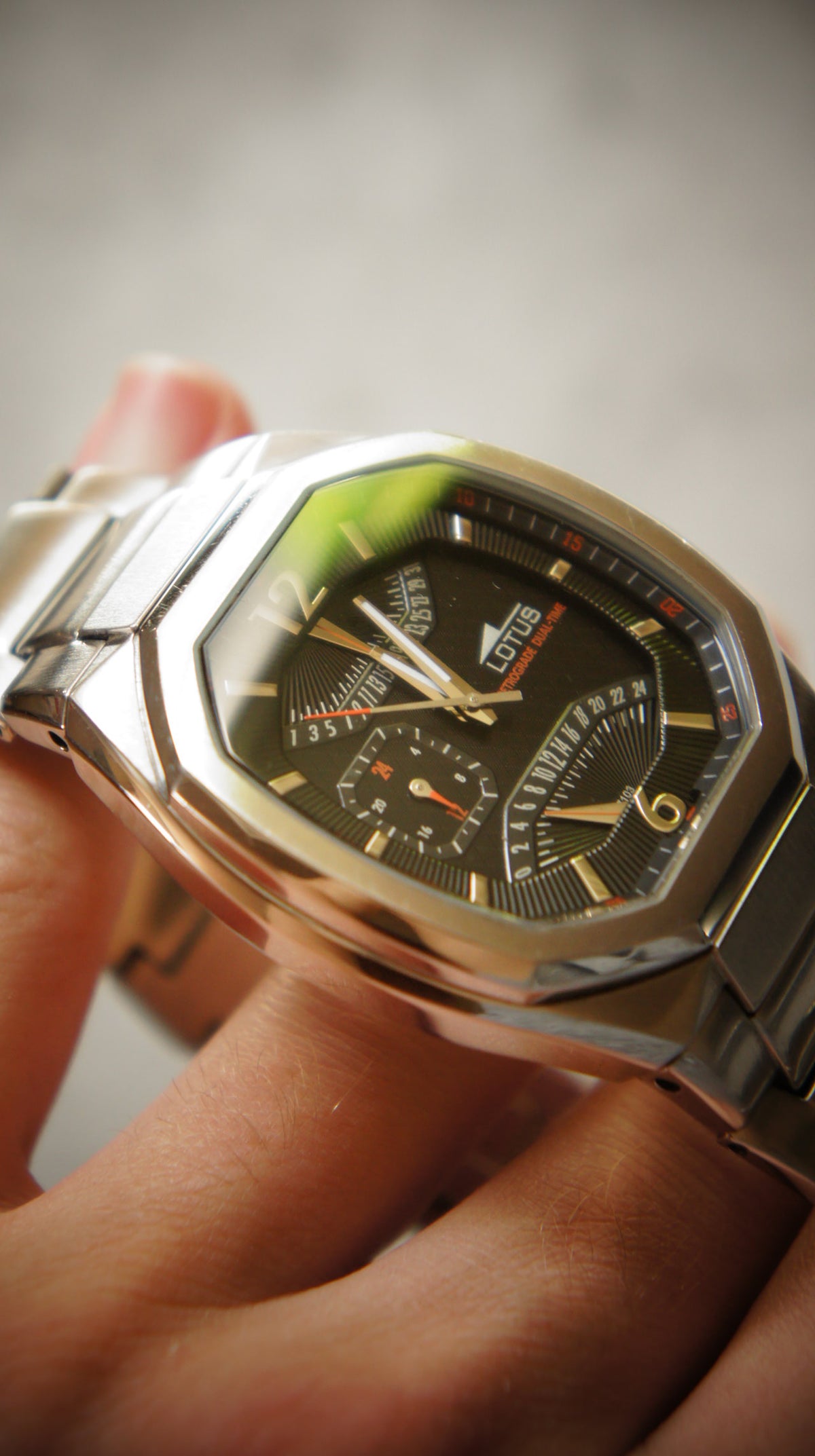 Lotus GMT 9971 – vintage racing watch, photo 6 of 12