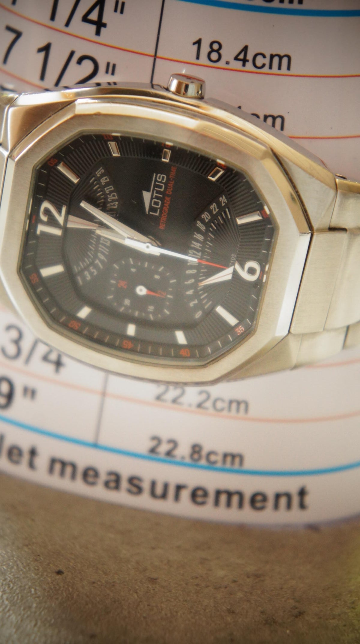 Lotus GMT 9971 – vintage racing watch, photo 10 of 12