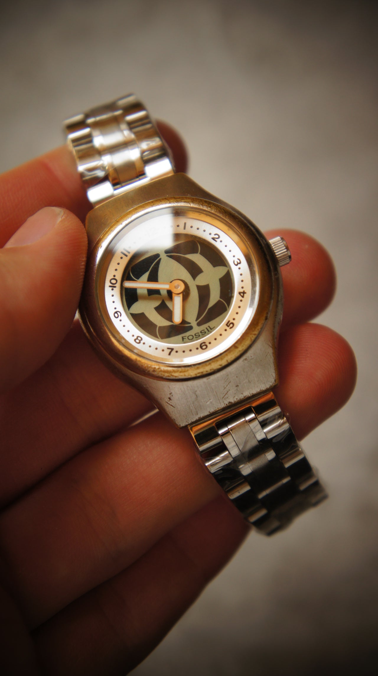 Fossil Big Tic JR-7876 – 1990s Digital Watch