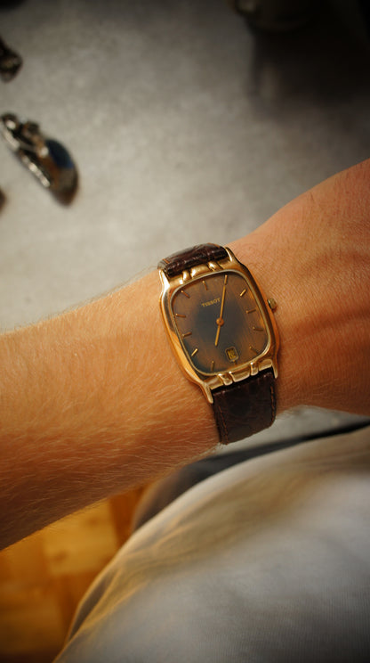 Tissot F 265 – 1990s Gold Vintage Watch