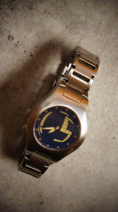Fossil Big Tic JR-8079 – 1990s Digital Watch (B-Grade)