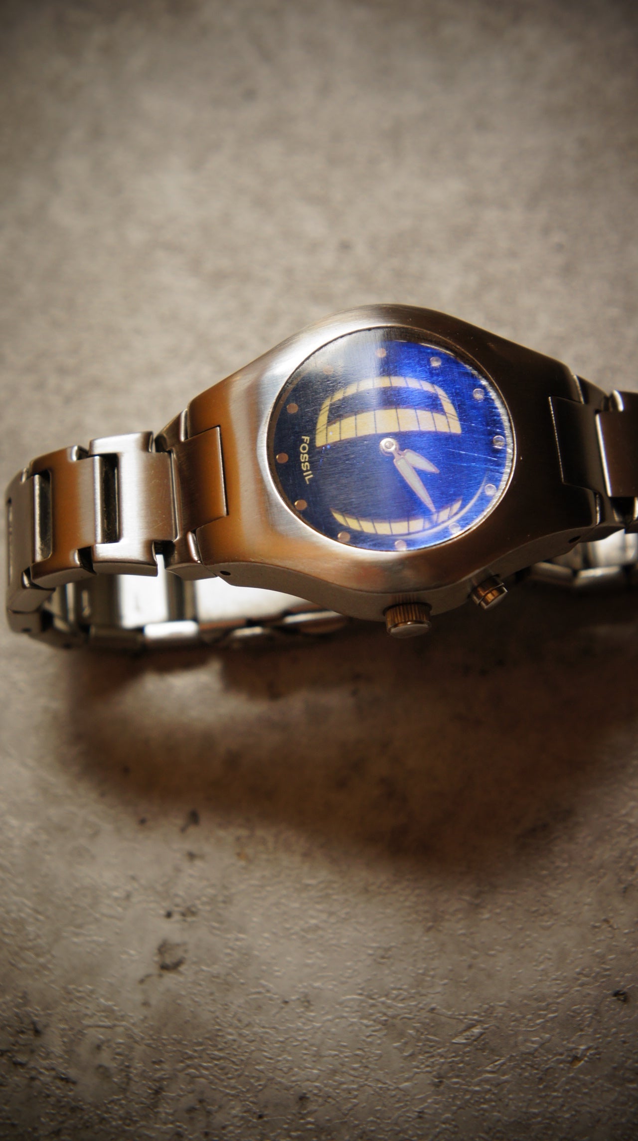 Fossil Big Tic JR-8079 – 1990s Digital Watch (B-Grade)