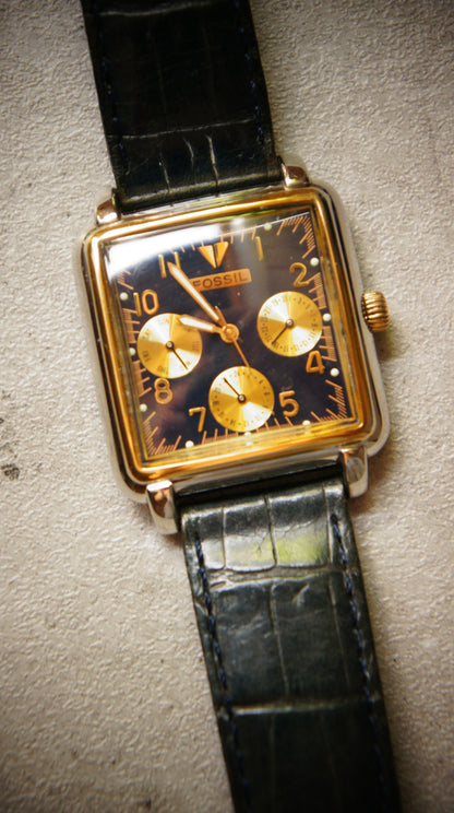 Fossil BQ-8739 – 1990s Multidial Vintage Watch