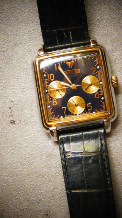 Fossil BQ-8739 – 1990s Multidial Vintage Watch