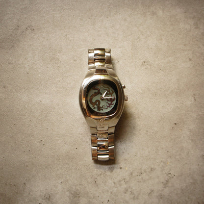 Fossil Big Tic JR-8097 – 1990s Dragon Digital Watch