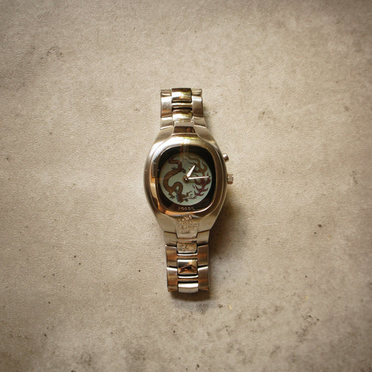 Fossil Big Tic JR-8097 – 1990s Dragon Digital Watch