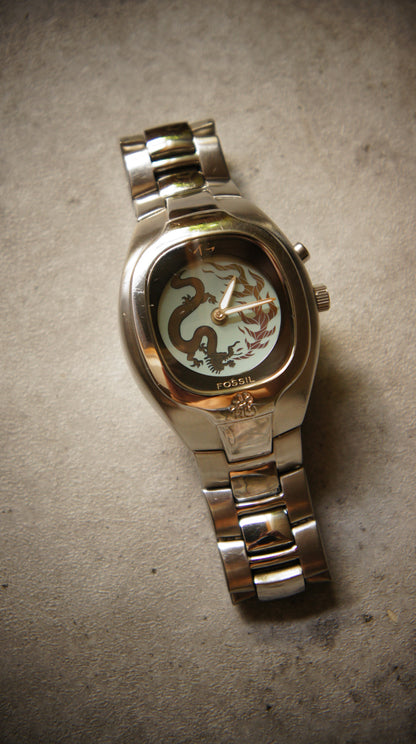 Fossil Big Tic JR-8097 – 1990s Dragon Digital Watch