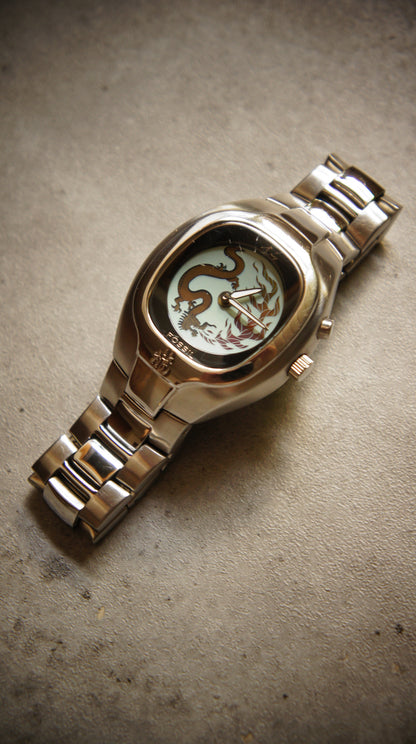 Fossil Big Tic JR-8097 – 1990s Dragon Digital Watch