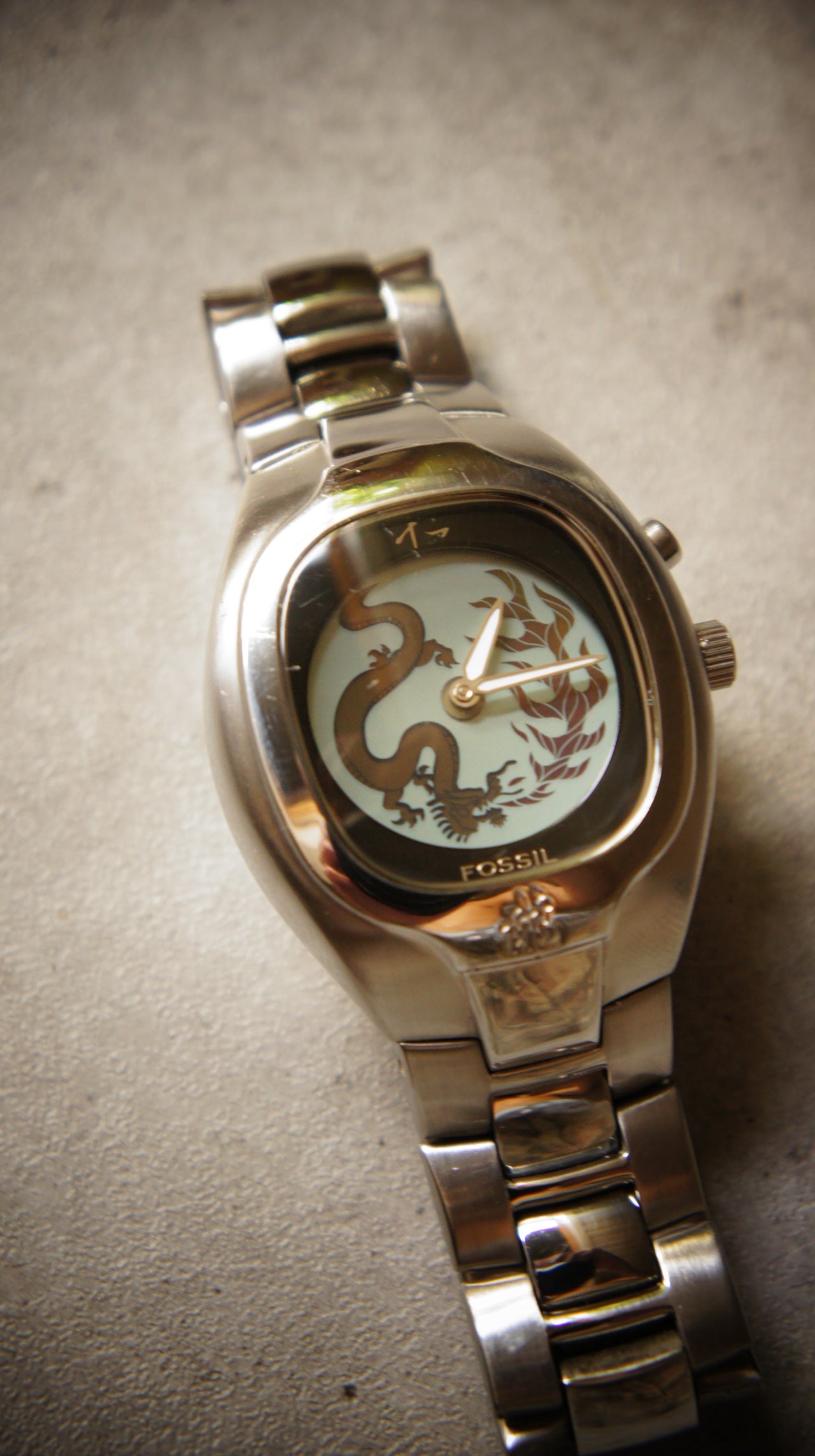 Fossil Big Tic JR-8097 – 1990s Dragon Digital Watch