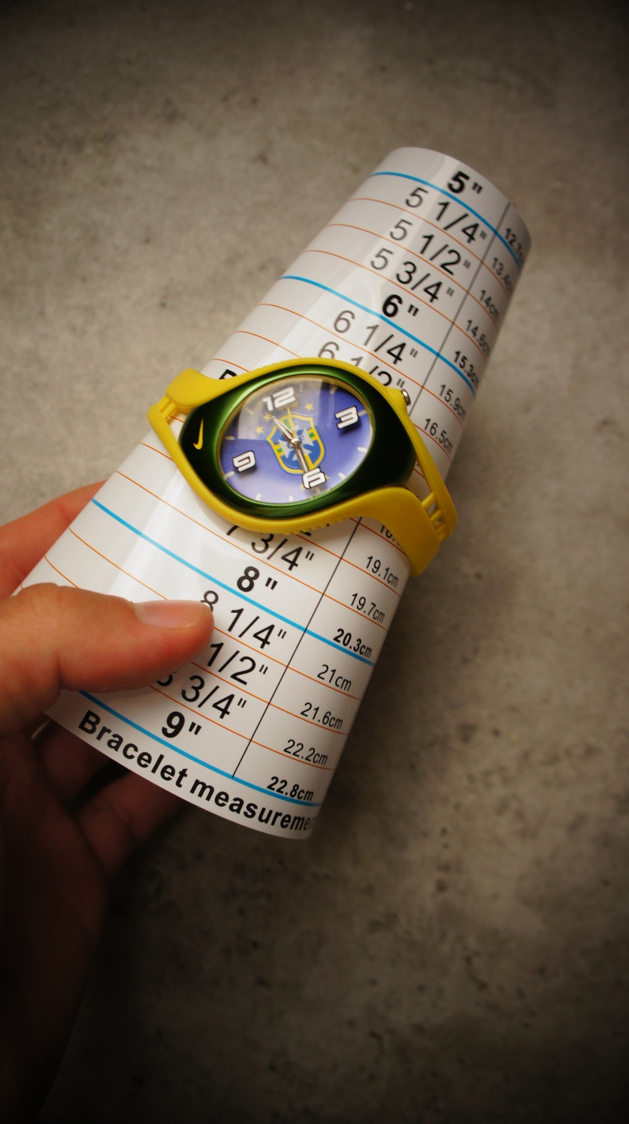 Nike Triax Blaze Brazil – 1990s Digital Watch
