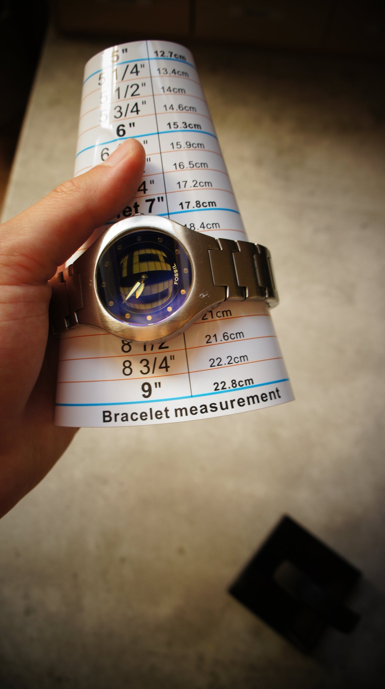 Fossil Big Tic JR-8052 – 1990s Digital Watch