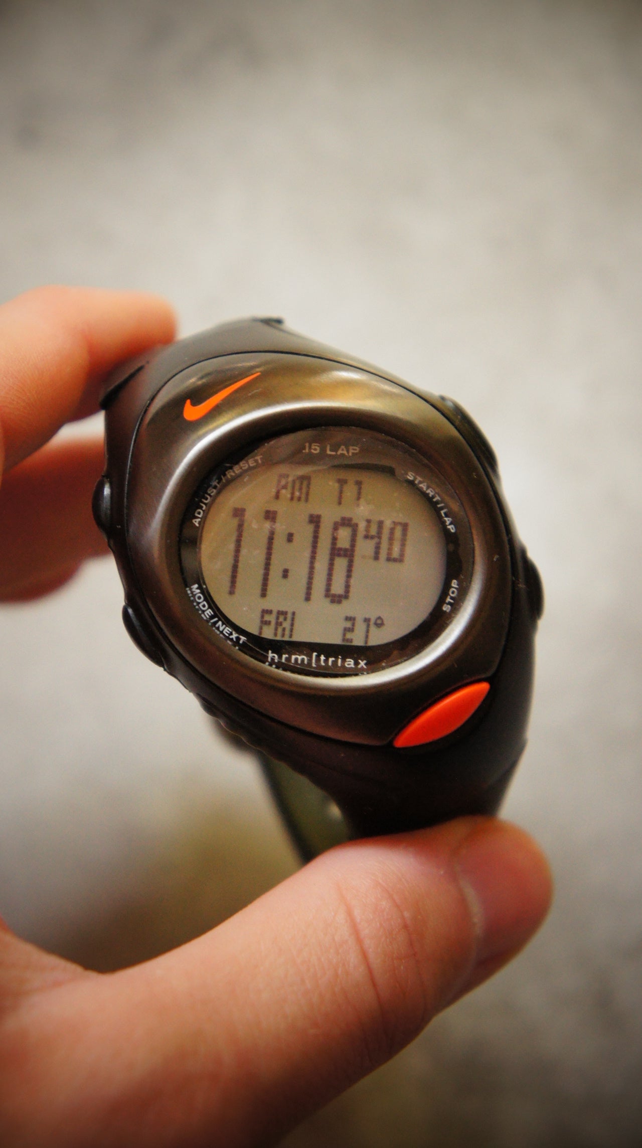 Nike Triax HRM 100 – Y2K Heart Rate Monitor Watch