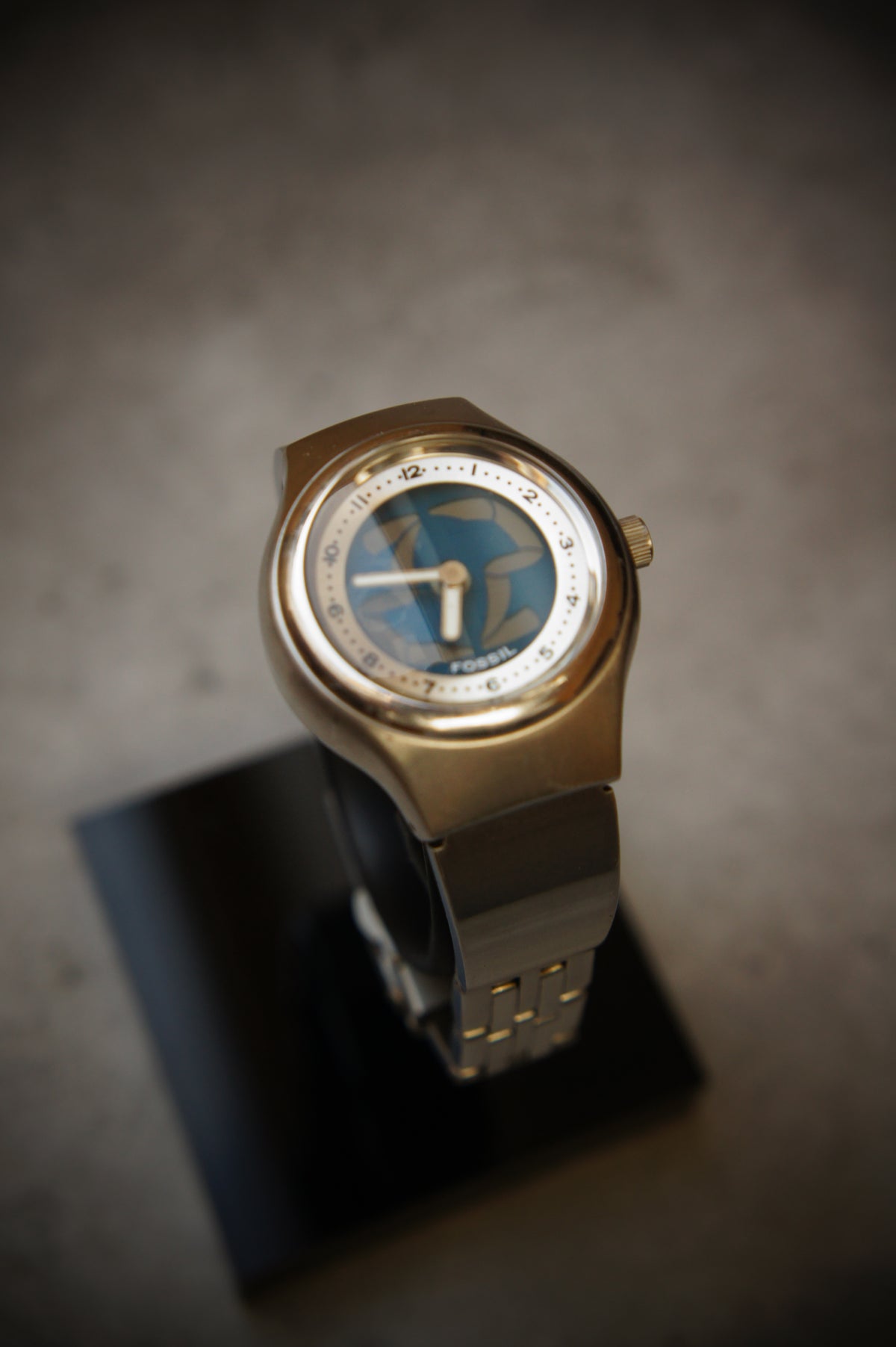 Fossil Big Tic JR-7915 Blue – 1990s digital watch, photo 2 of 7