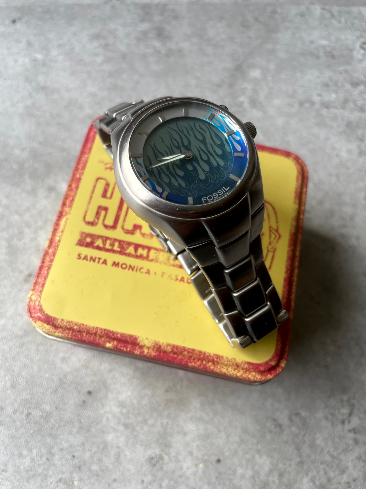 Fossil Big Tic JR-8222 Flame