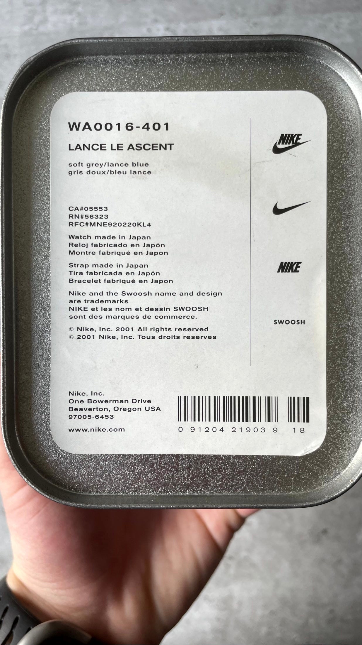 Nike Lance Armstrong Ascent Compass LTD