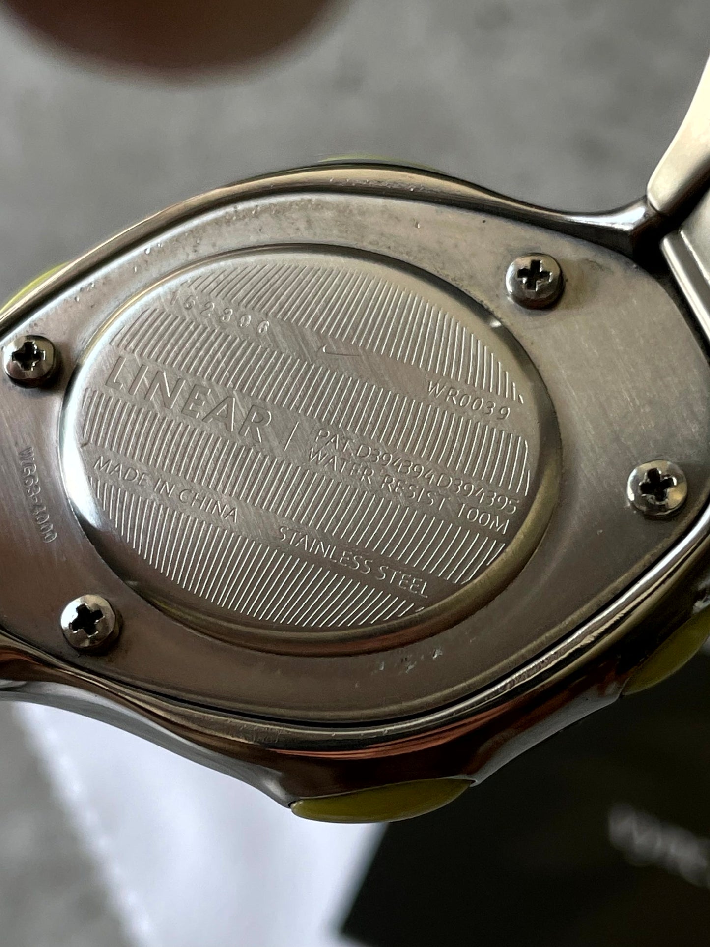 Nike Triax Armored Linear Yellow 43mm